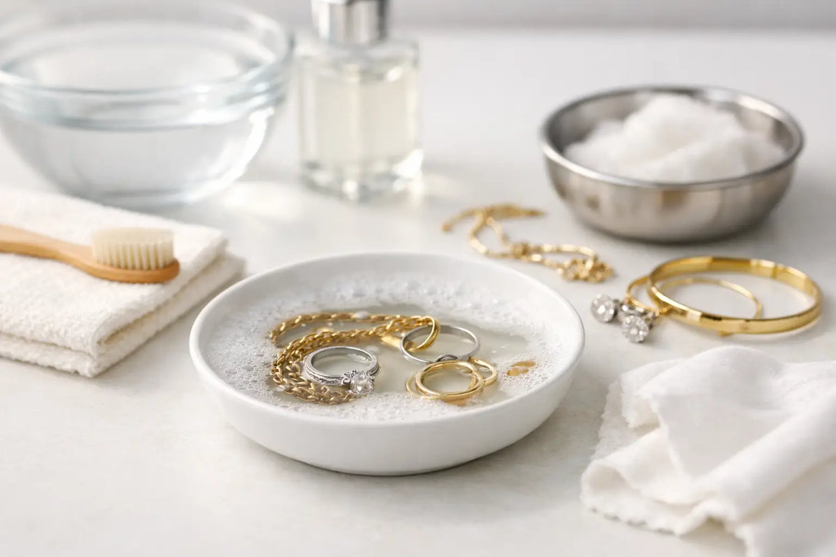 How to Clean Plated Jewelry Without Dulling It