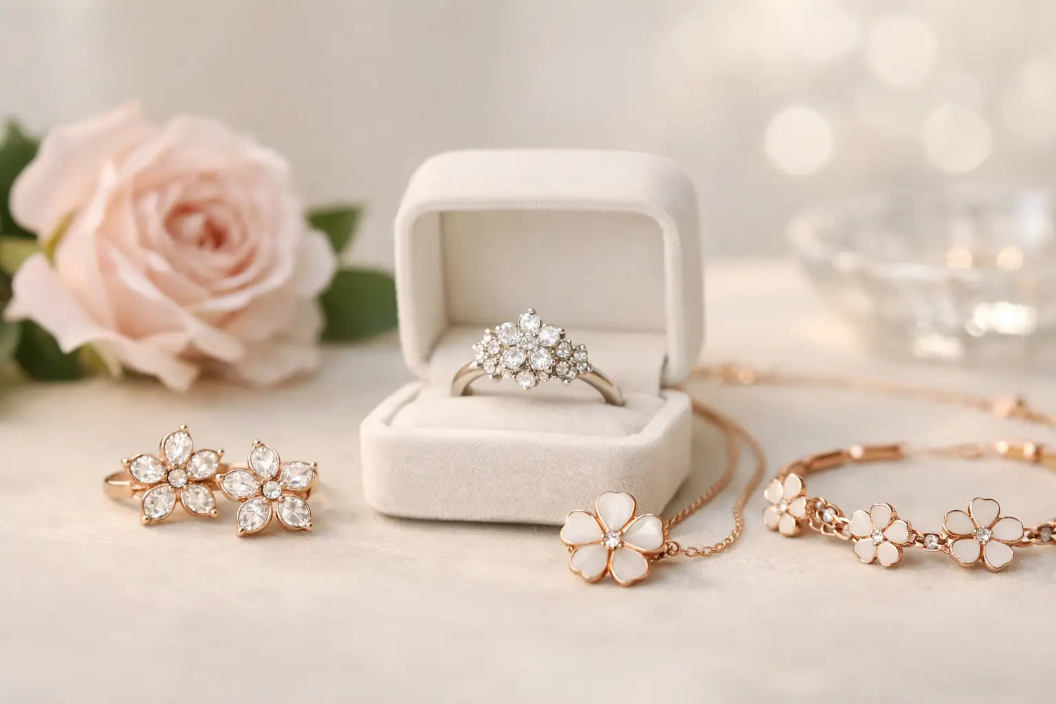 Why Floral Motif Jewellery Always Feels Chic