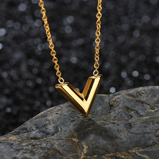 Essential V Necklace Pendant