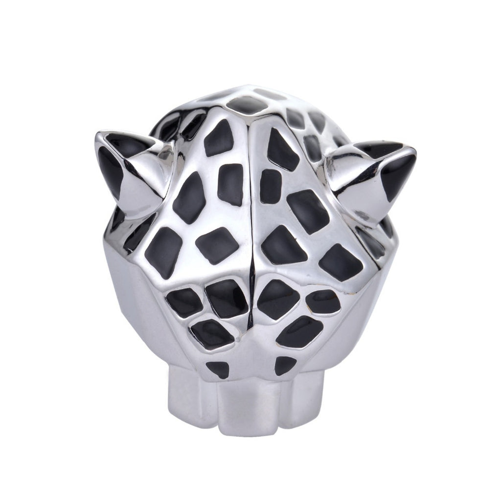 Silver Panthere Ring with Crystal Eyes