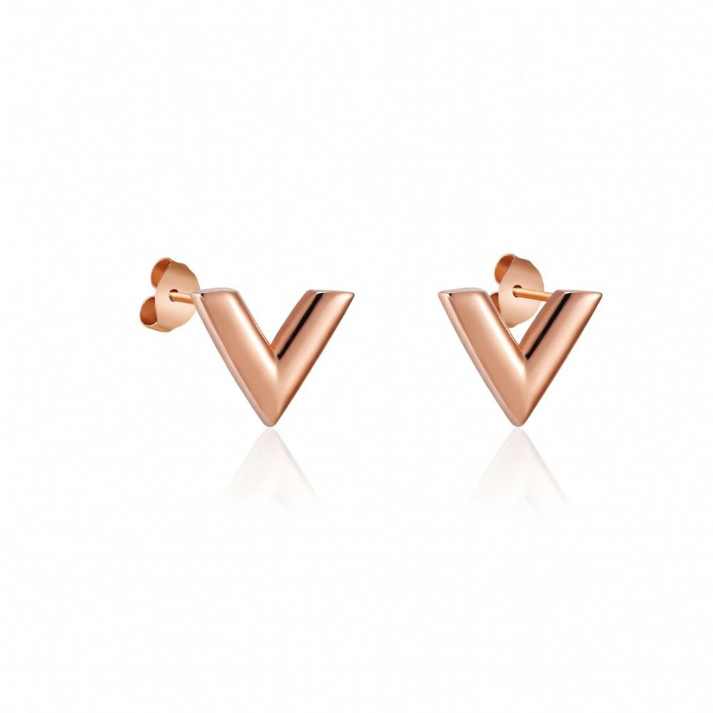 Essential V Earring Studs