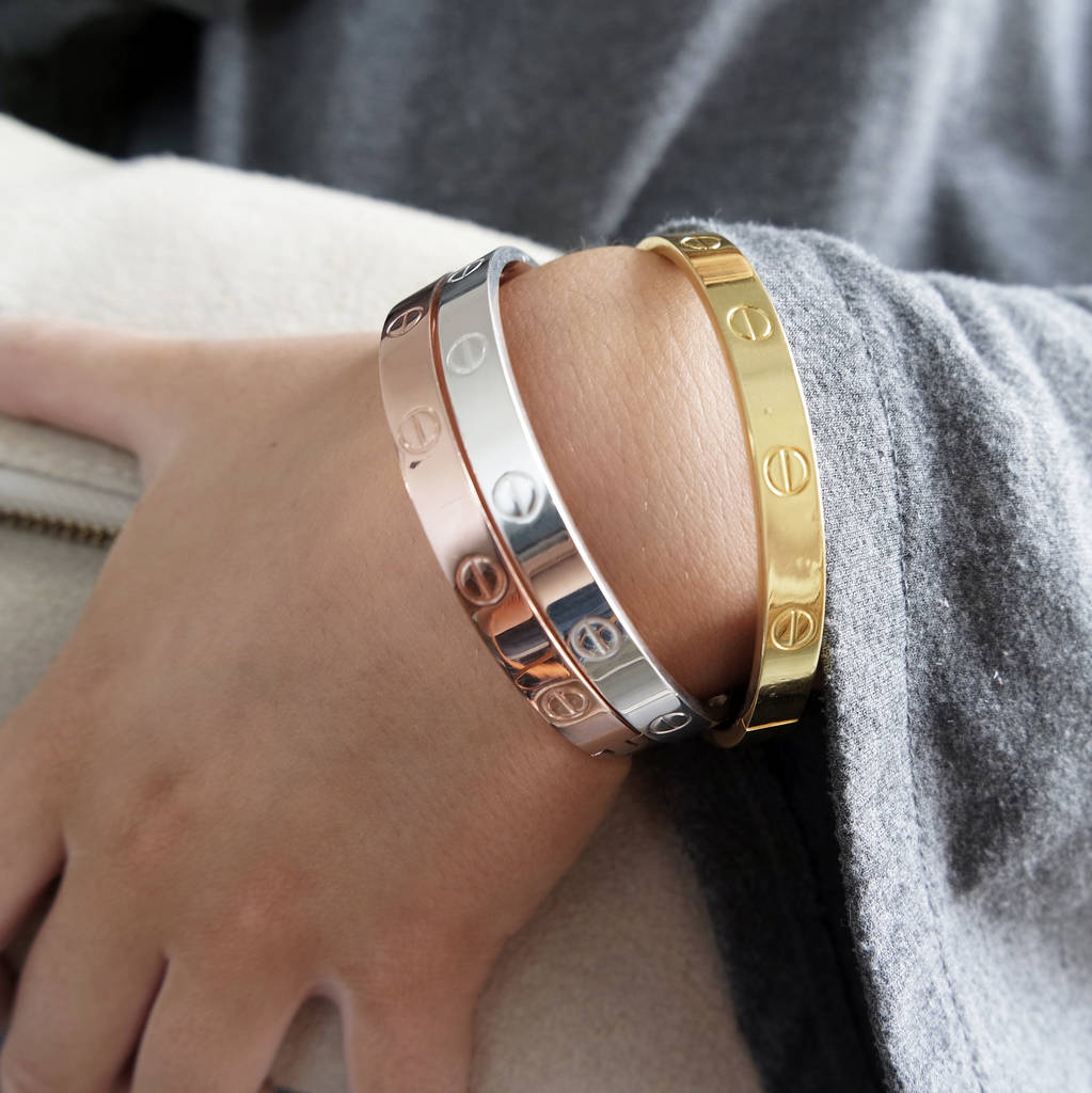 Eternity Love Screw Bracelet