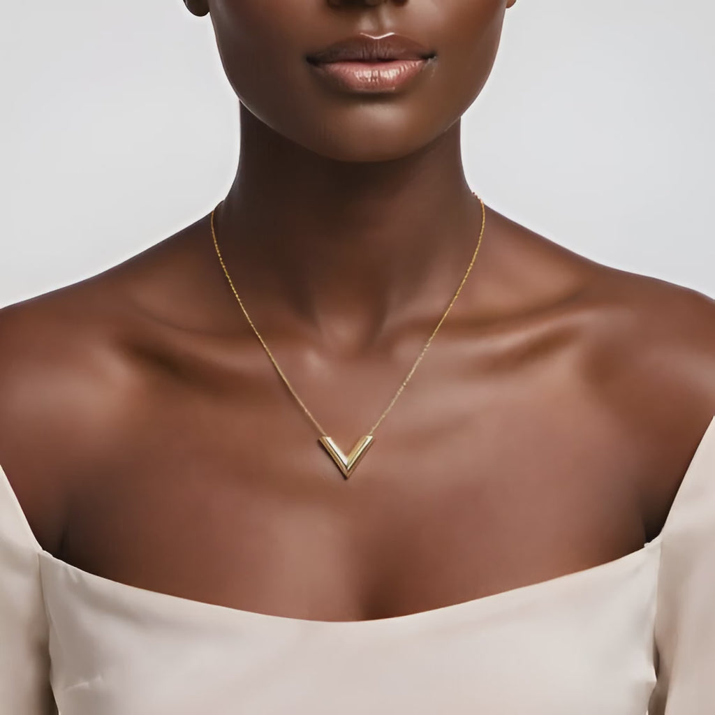 Essential V Necklace Pendant